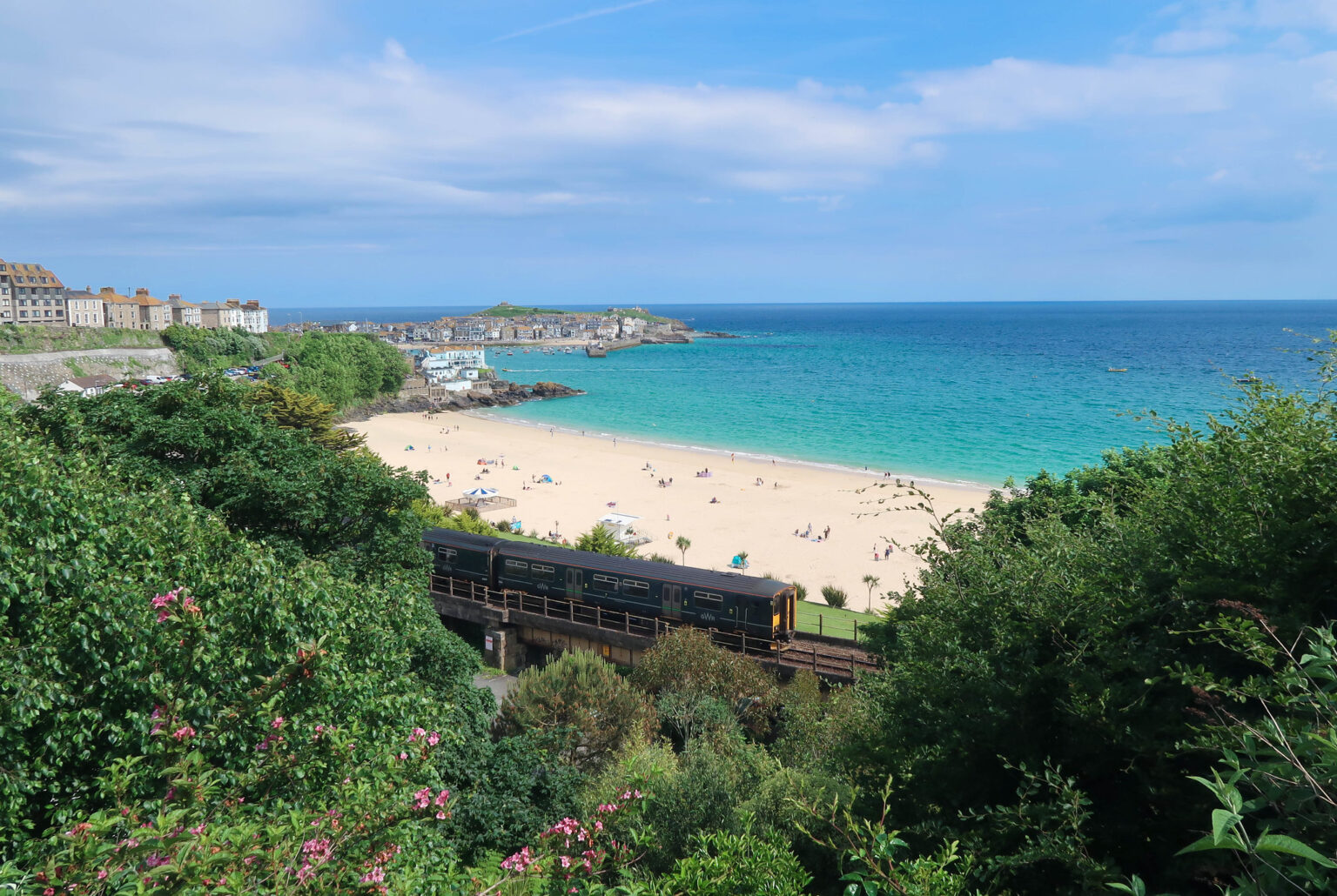 Scenic train to St Erth - Ayr Holiday Park